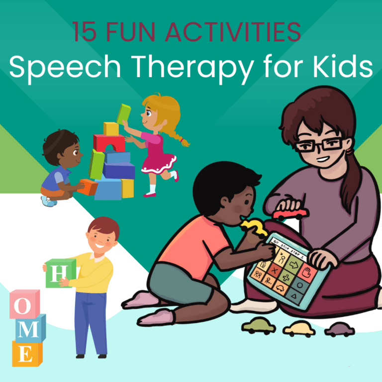 speech therapy for kids