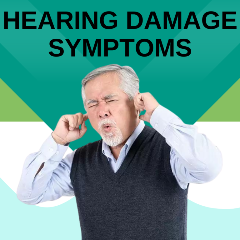 hearing damage symptoms