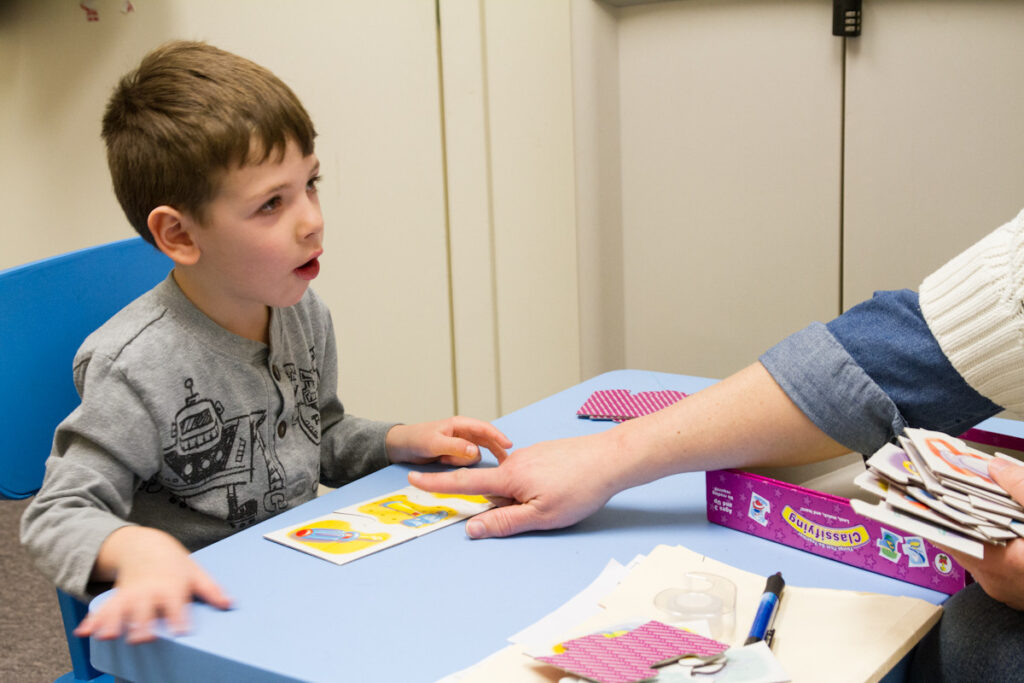 speech therapy for autism